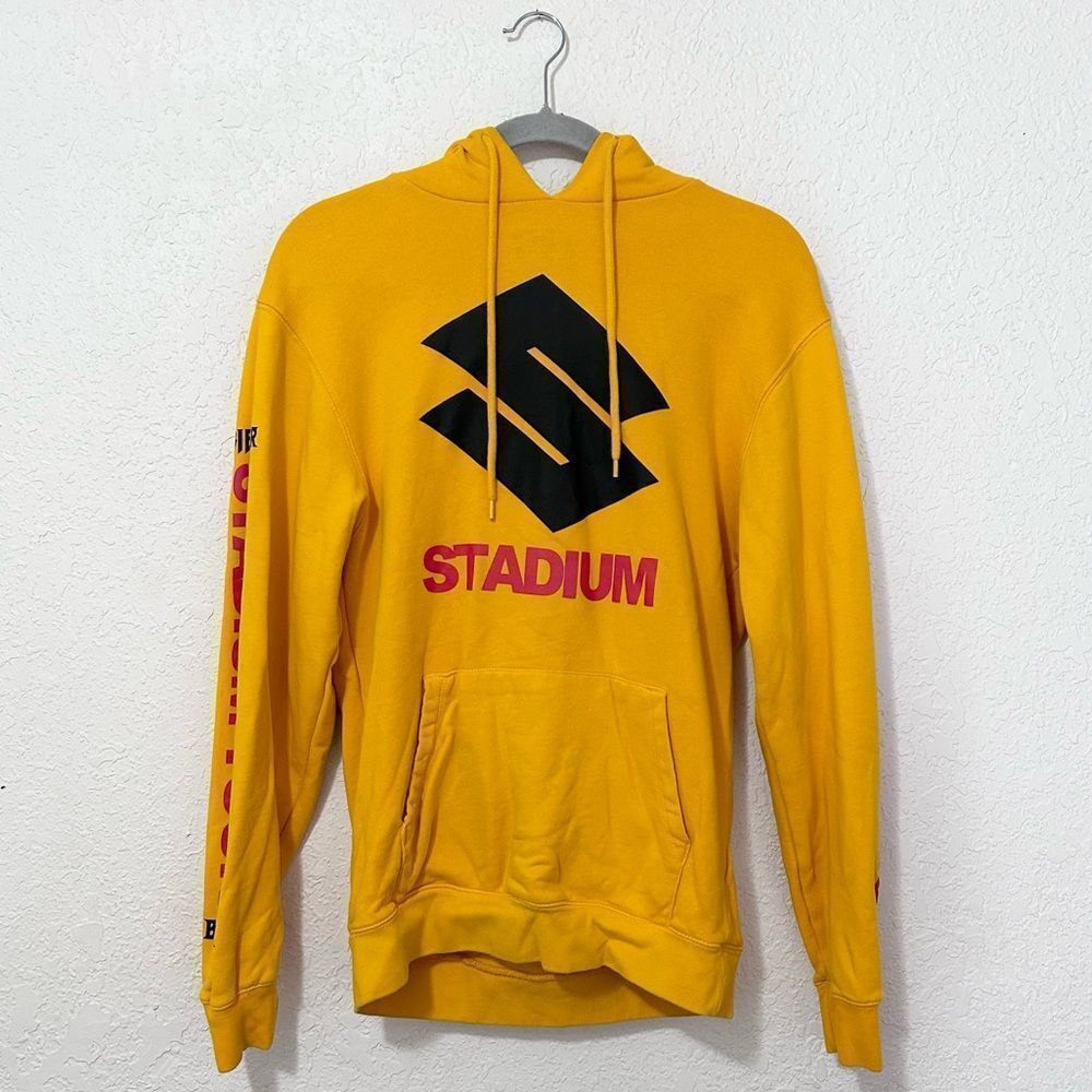 Justin Bieber Stadium Tour yellow hoodie size small